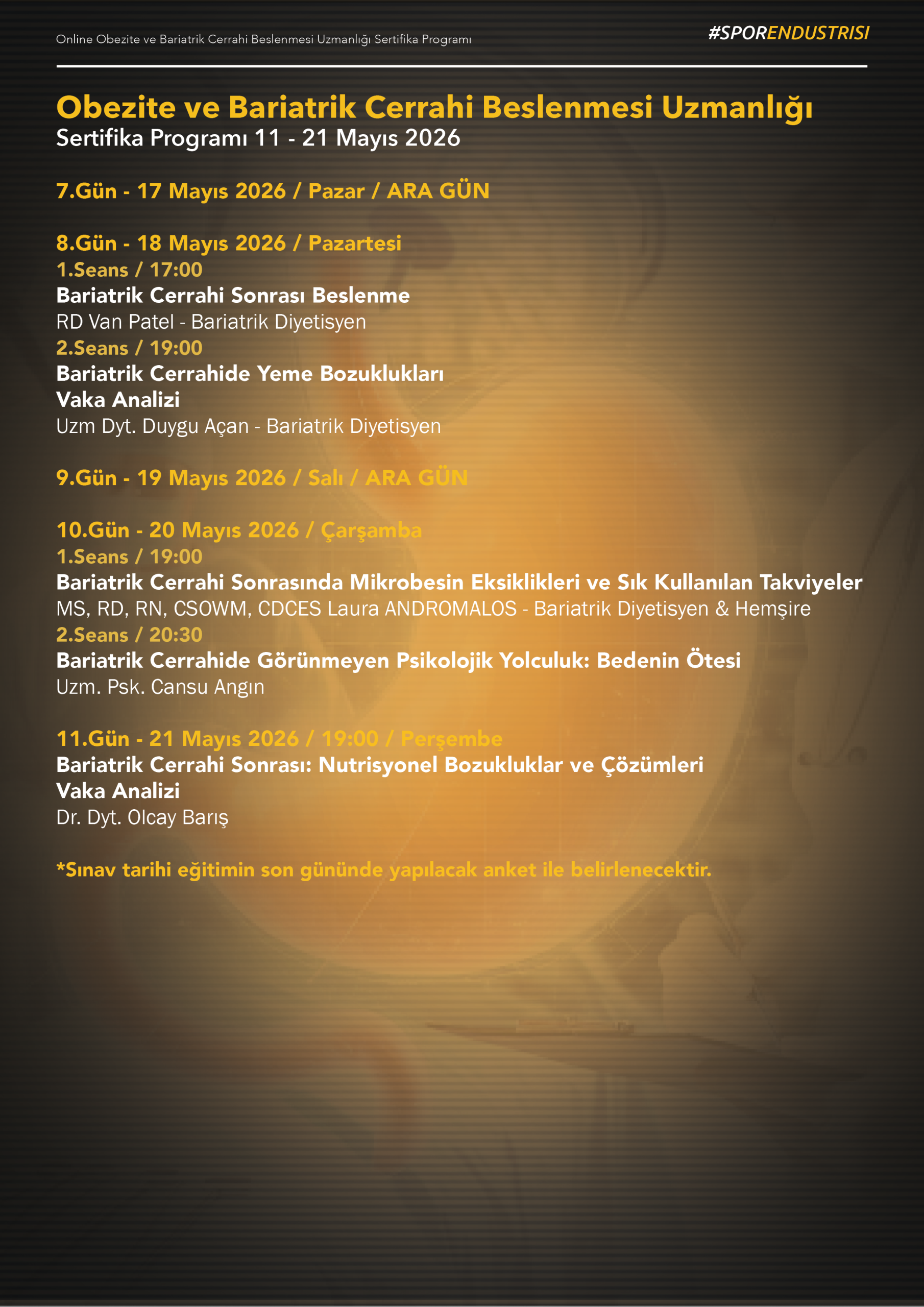 Program Afişi – 2