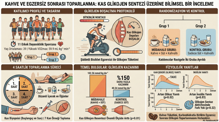 Kahve Tüketiminin Egzersiz Sonrası Kas Glikojen Yenilenmesi Üzerine Etkileri