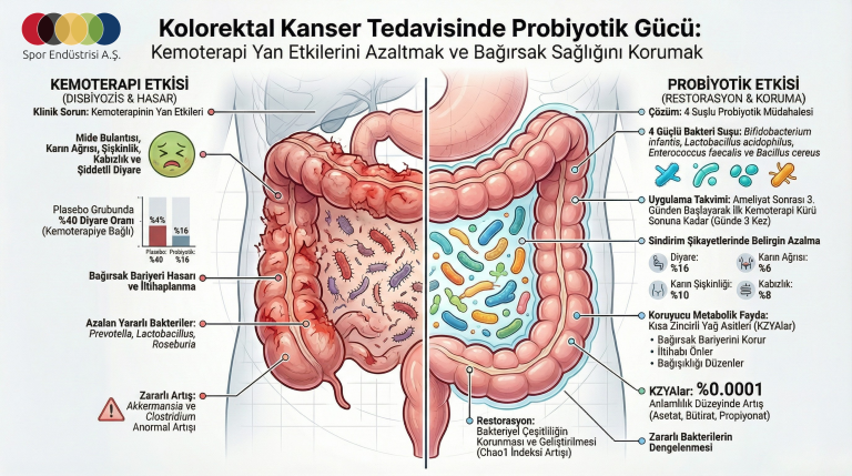 Kolorektal Kanser Tedavisinde Yeni Bir Umut: Probiyotiklerin Gücü