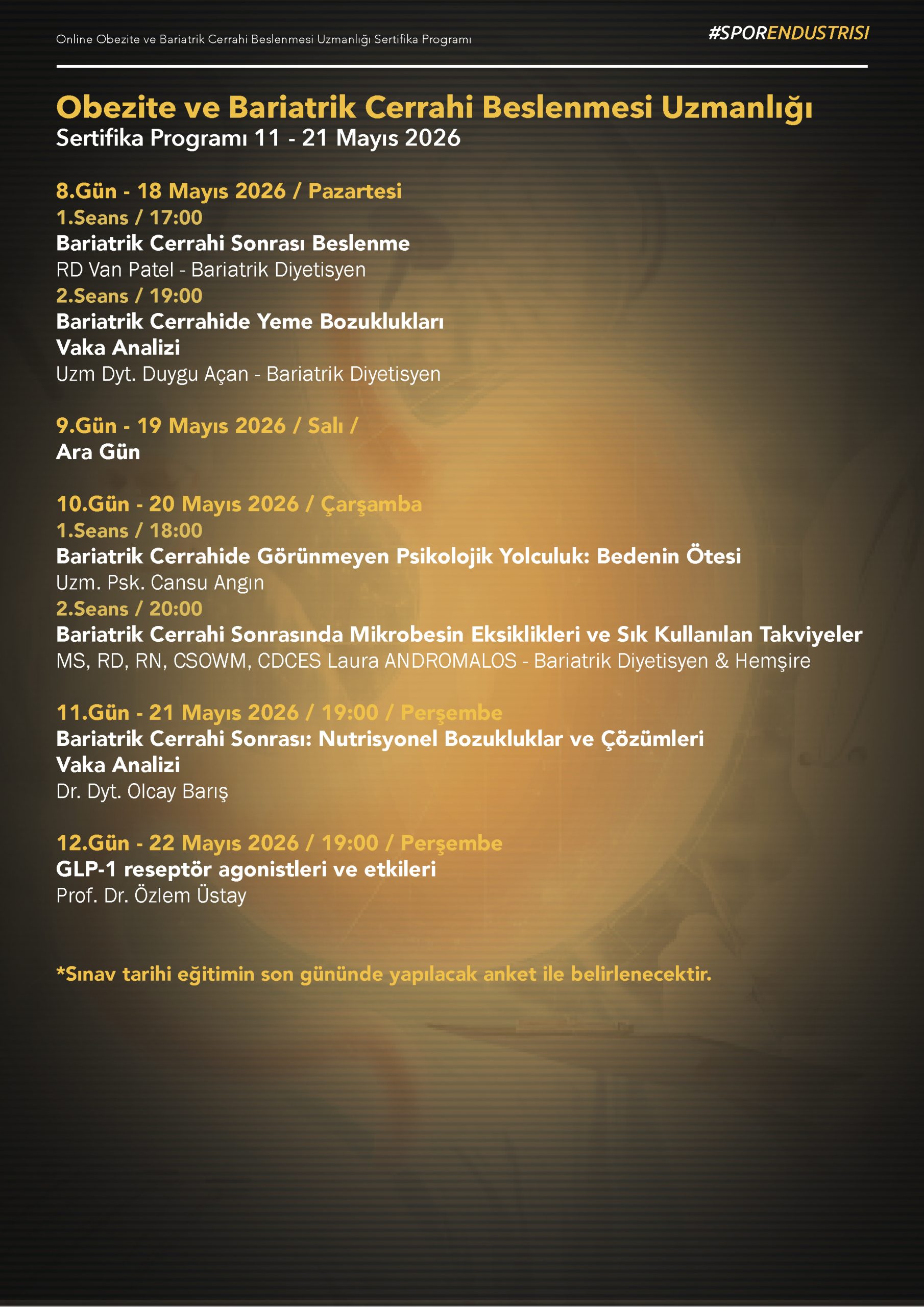 Program Afişi – 2